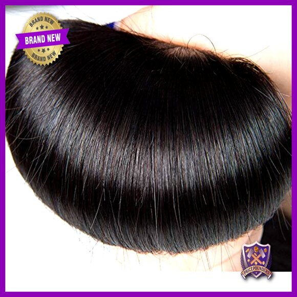 12 Inch Straight Brazilian Virgin Hair Extensions 3 Bundles Unprocessed main image 4